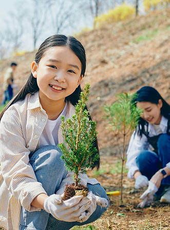 People Planting Trees